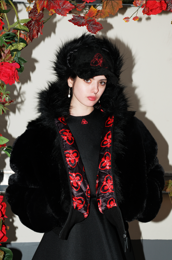 The "I Love Paris" fur jacket