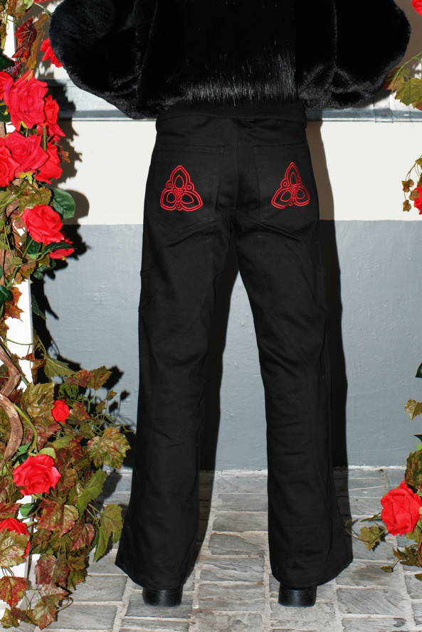 The "I Love Paris" Flare Jeans