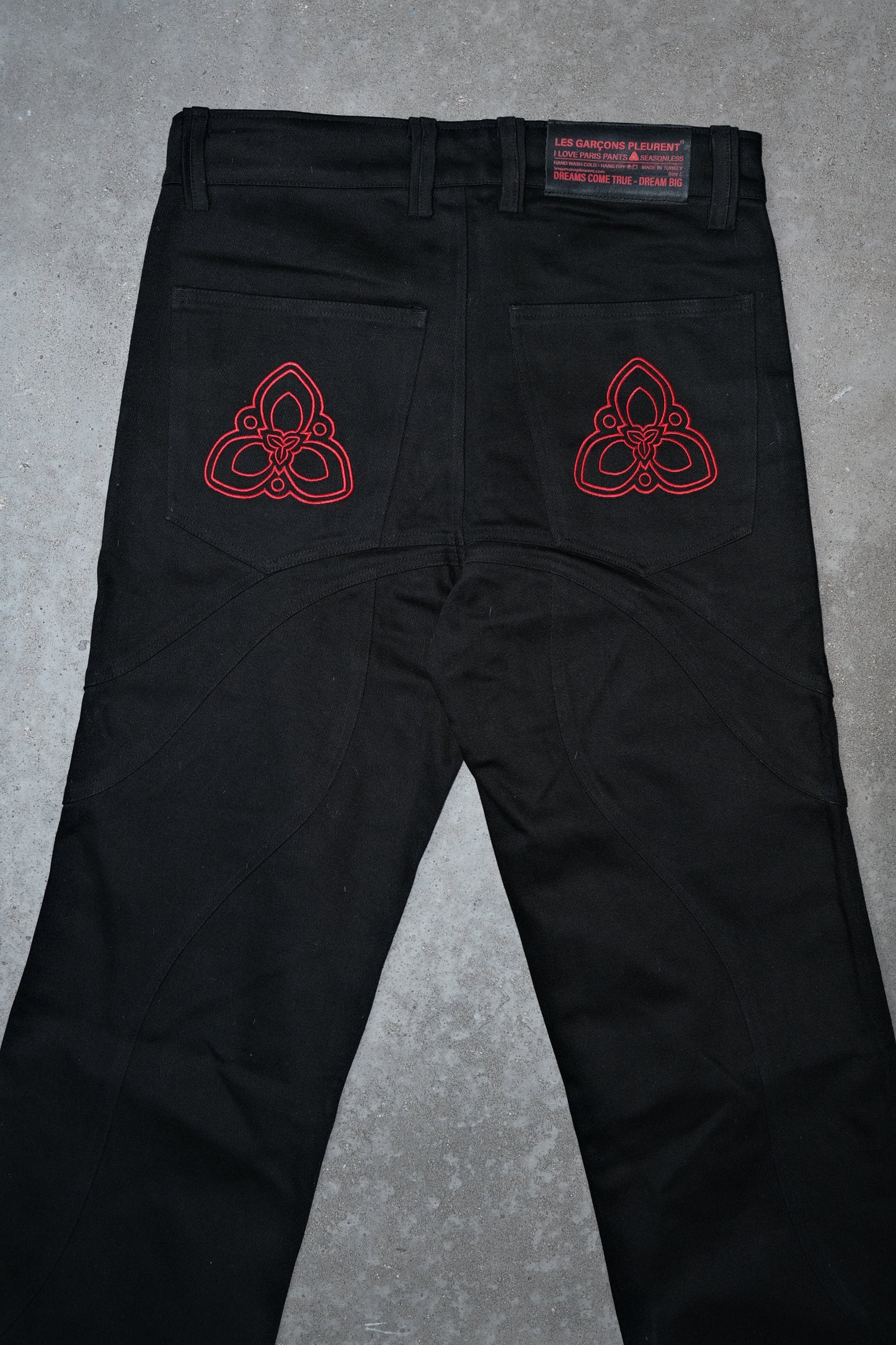 The "I Love Paris" Flare Jeans