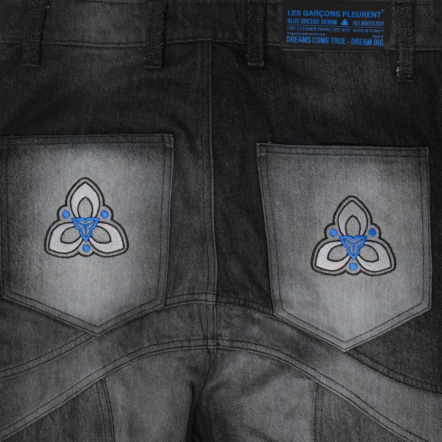 The blue orchid pants