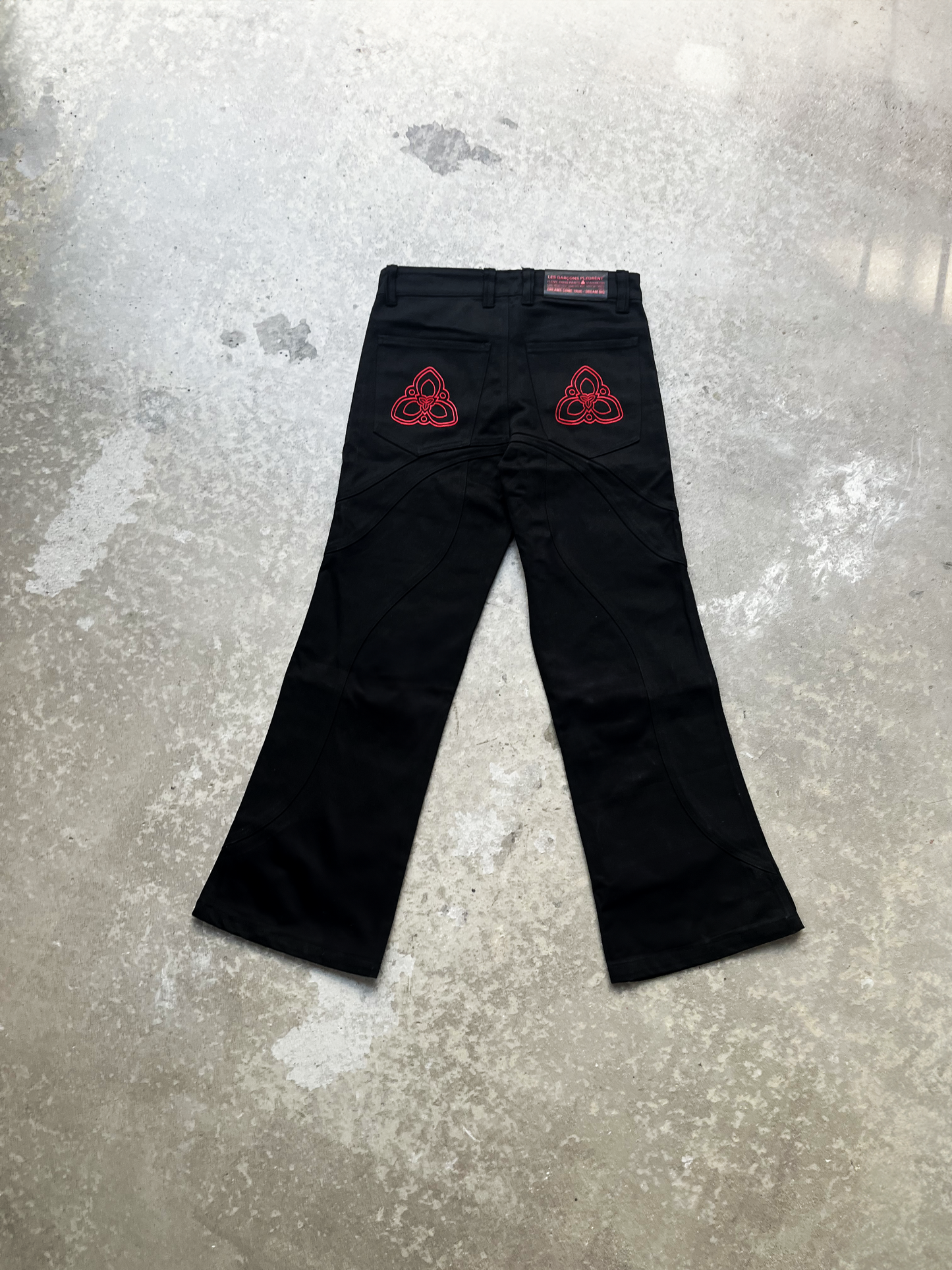 The "I Love Paris" Flare Jeans