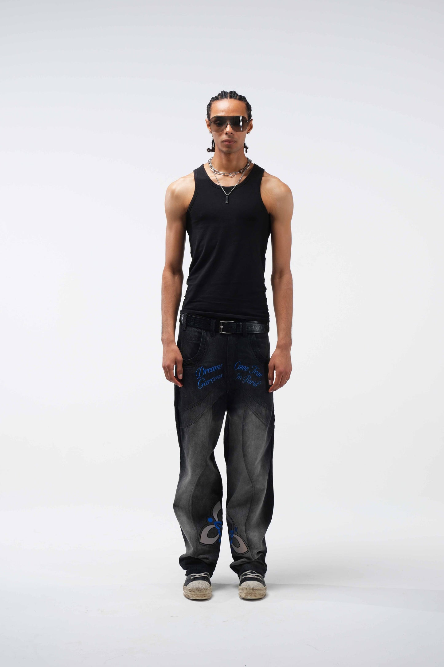 The blue orchid pants