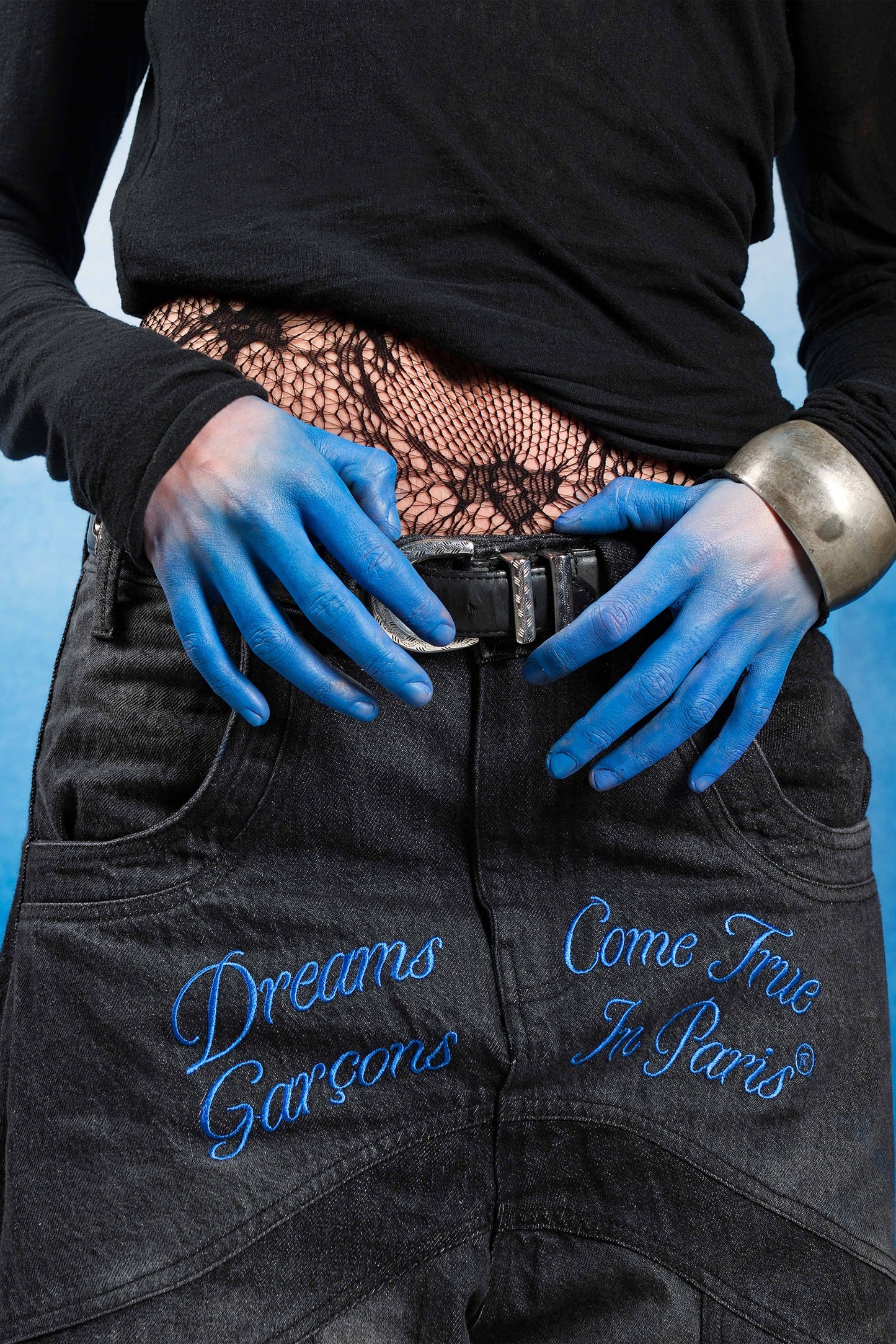 The blue orchid pants