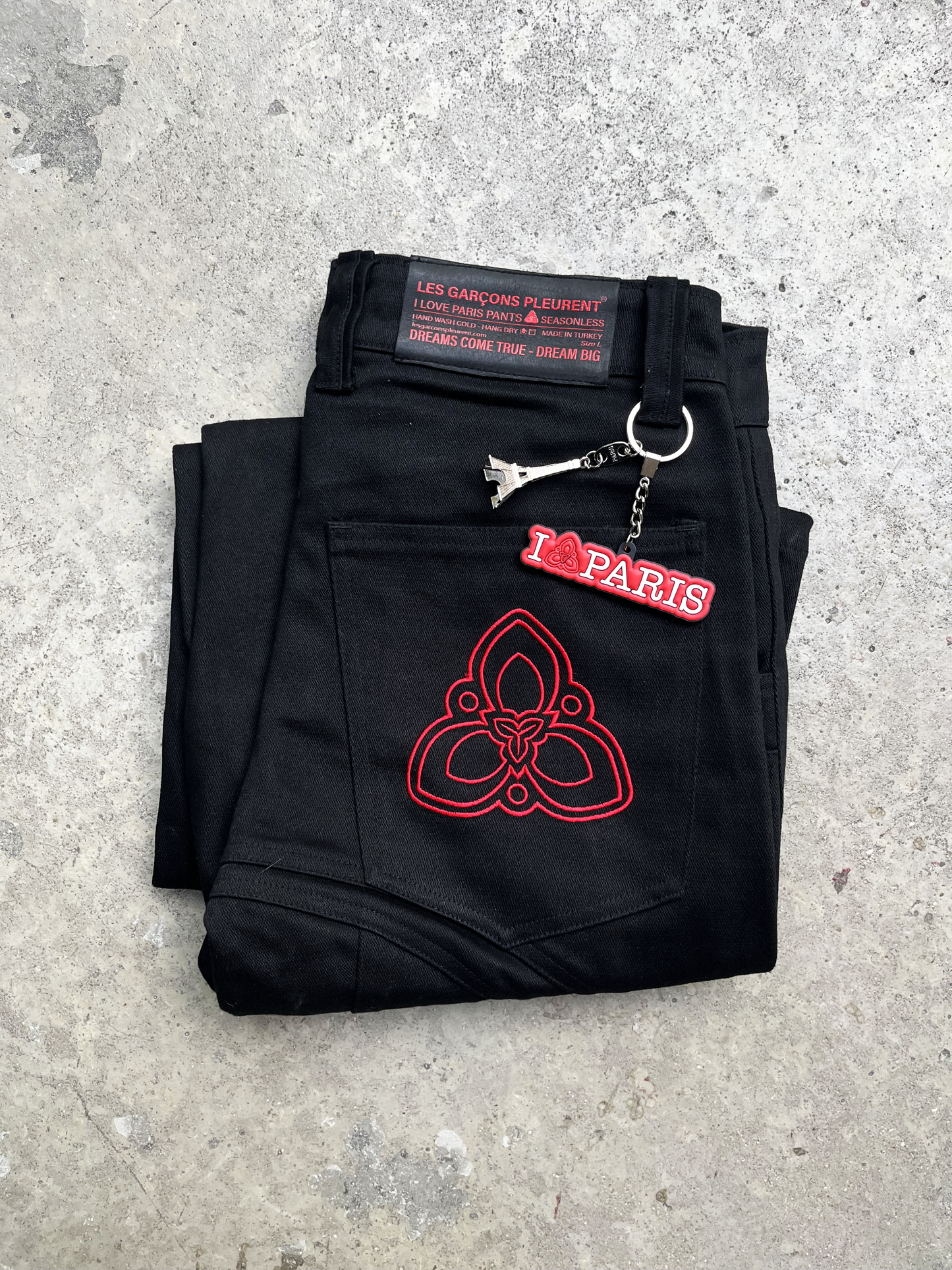 The "I Love Paris" Keychain